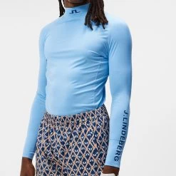 J.Lindeberg Golf Base Layer - Aello SC - Little Boy Blue AW23 -Fashion Golf j lindeberg edit 0024 gmjt08563 o092 003 original