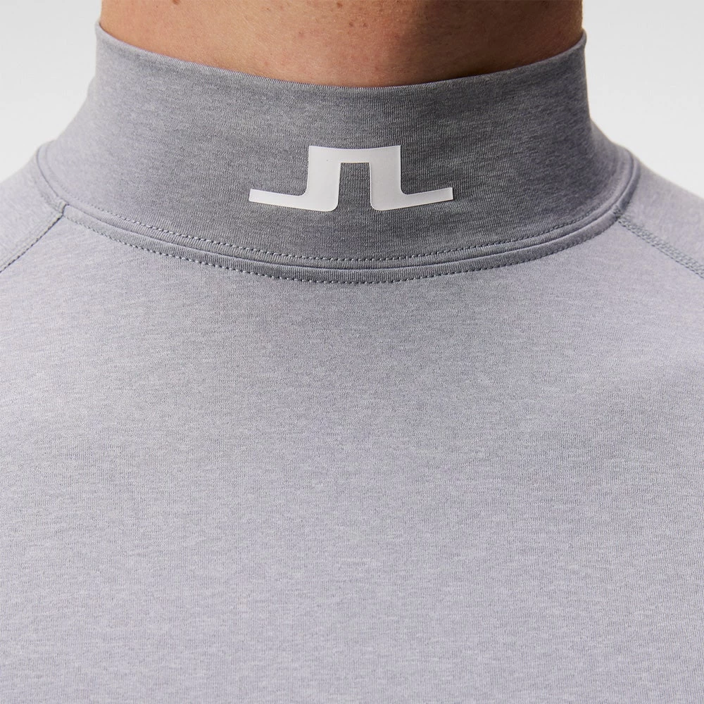 J.Lindeberg Golf Base Layer - Aello SC - Grey Mel. AW23 - Image 7