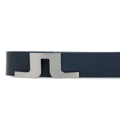J.Lindeberg Golf Belt - Bridger Leather - JL Navy AW23 -Fashion Golf j lindeberg golf belt bridger leather jl navy aw23 3 detail