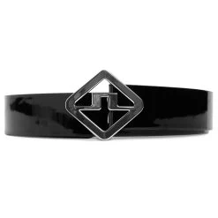 J.Lindeberg Golf Belt - Gary High Shine Leather - Black AW23