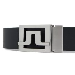J.Lindeberg Golf Belt - Slater Reversible - Black - Red AW23 -Fashion Golf j lindeberg golf belt slater reversible black red aw23 3 detail
