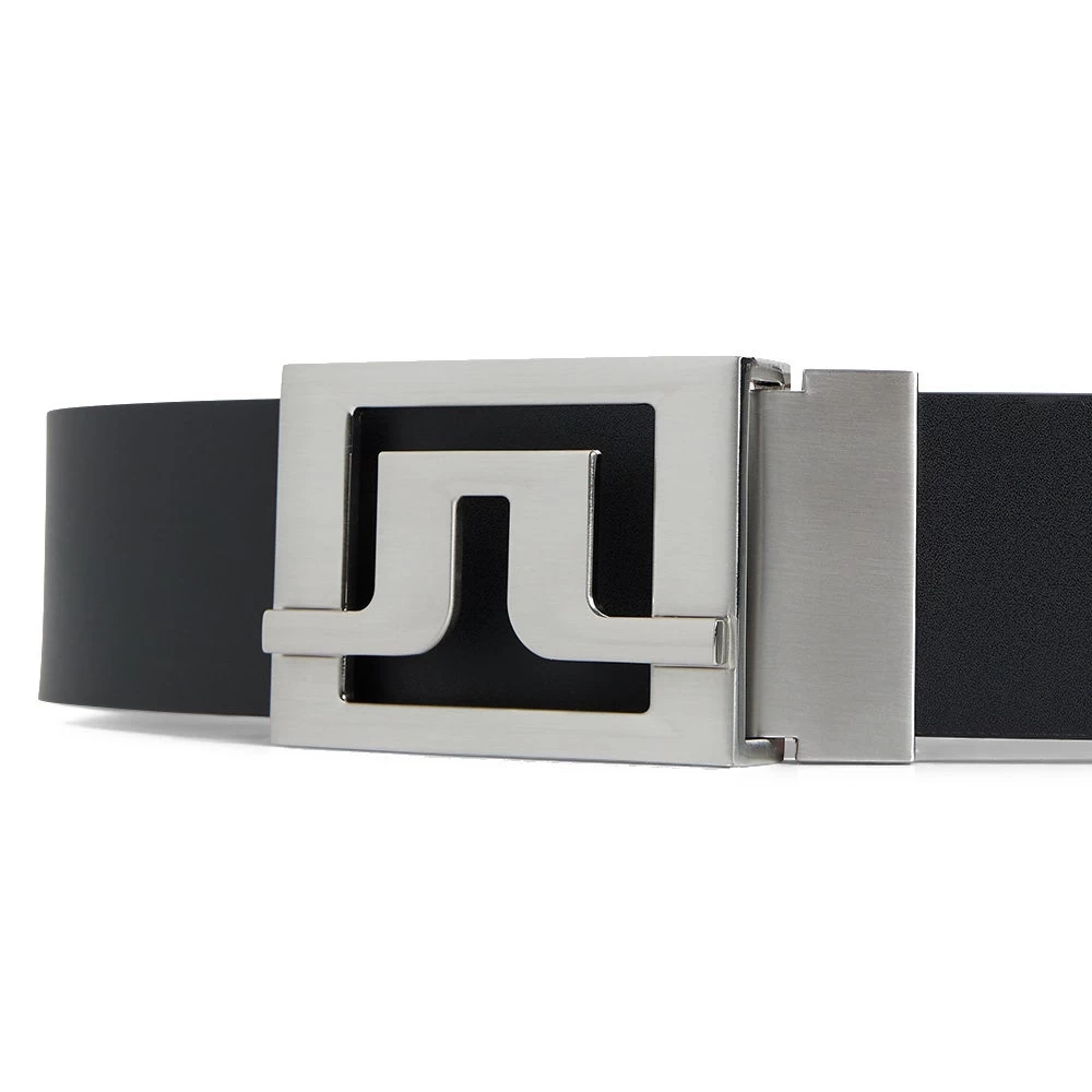 J.Lindeberg Golf Belt - Slater Reversible - Black - Red AW23 - Image 3