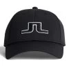 J.Lindeberg Golf Cap - Angus - Black AW23 -Fashion Golf j lindeberg golf cap angus black aw23 1 main