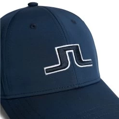 J.Lindeberg Golf Cap - Angus - JL Navy AW23 -Fashion Golf j lindeberg golf cap angus jl navy aw23 3 detail