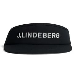 J.Lindeberg Golf Cap - Viktor Visor - Black AW23