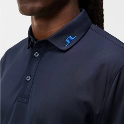 J.Lindeberg Golf Shirt - Heath Regular Fit - JL Navy AW23 -Fashion Golf j lindeberg golf shirt heath regular fit jl navy aw23 gmjt08559 6855 8