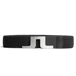 J.Lindeberg Golf Belt - Berry Stretch Woven - Black AW23