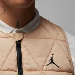 Nike Jordan Golf Gilet - Padded FZ Vest - Hemp FA23 -Fashion Golf jordan golf gilet padded fz vest hemp fa23 fb3265 200 31