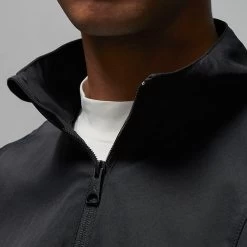 Nike Jordan Golf Jacket - Dri-Fit Repel HZ - Black FA23 -Fashion Golf jordan golf jacket dri fit repel hz black fa23 dz0553 010 11
