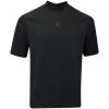 Jordan Golf Shirt - DF Mock Neck Polo - Black SU23 -Fashion Golf jordan golf shirt df mock neck polo black su23 fd1399 010 35