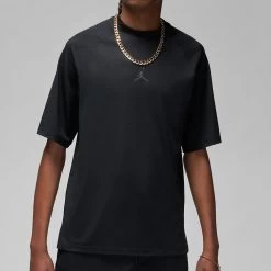 Jordan Golf Shirt - DF Mock Neck Polo - Black SU23 -Fashion Golf jordan golf shirt df mock neck polo black su23 fd1399 010 59