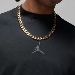 Jordan Golf Shirt - DF Mock Neck Polo - Black SU23 -Fashion Golf jordan golf shirt df mock neck polo black su23 fd1399 010 60