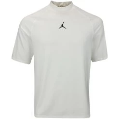 Jordan Golf Shirt - DF Mock Neck Polo - Sail SU23