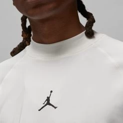 Jordan Golf Shirt - DF Mock Neck Polo - Sail SU23 -Fashion Golf jordan golf shirt df mock neck polo sail su23 fd1399 133 67