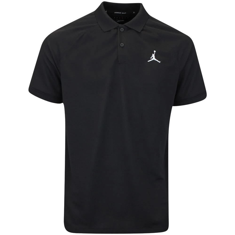 Jordan Golf Shirt - DF Sport Pique Polo - Black SU23 3 Jordan Golf Shirt - DF Sport Pique Polo - Black SU23