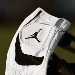 Jordan Golf Glove - Leather Jumpman Logo GG - White 2023 -Fashion Golf jordan 0017 layer 16