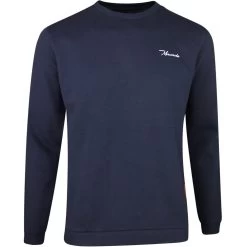 Macade Golf Pullover - Range Crew Neck - Navy SS23