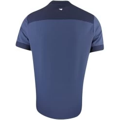 Macade Golf Shirt - Admiral Sportswear Mock Neck Polo - Navy AW23 -Fashion Golf macade golf shirt admiral sportswear mock neck polo navy aw23 ad2023079 224