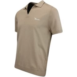 Macade Golf Shirt - Mac Knitted Polo - Brown AW23 -Fashion Golf macade golf shirt mac knitted polo brown aw23 image 178