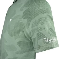 Macade Golf Shirt - Nolan Camo Polo - Sage Green SS23 -Fashion Golf macade golf shirt nolan camo polo sage green ss23 sh20230011 59