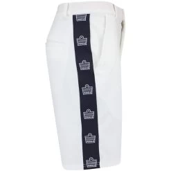 Macade Golf Shorts - Admiral Sportswear Kit Short - White AW23 -Fashion Golf macade golf shorts admiral sportswear kit short white aw23 ad2023089 4