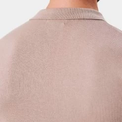 Macade Golf Shirt - Mac Knitted Polo - Brown AW23 -Fashion Golf macade golf 0015 5. mac beige 1080x