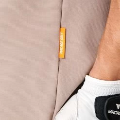 Macade Golf Shirt - Heath Blade Polo - Tan AW23 -Fashion Golf macade golf 0046 6. heath beige shirt 1080x