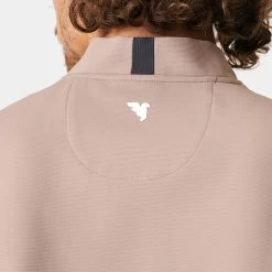 Macade Golf Shirt - Heath Blade Polo - Tan AW23 -Fashion Golf macade golf 0047 5. heath beige shirt 1080x