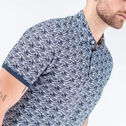 Galvin Green Golf Shirt - Madden Ventil8 - Navy AW23 -Fashion Golf madden d01000049349 s3