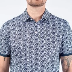 Galvin Green Golf Shirt - Madden Ventil8 - Navy AW23 -Fashion Golf madden d01000049349 s4