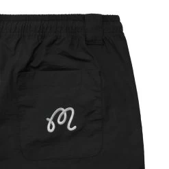 Malbon Golf Shorts - Heritage Walk - Black SU23 -Fashion Golf malbon golf shorts walker black 2023 01a