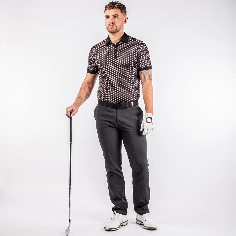 Galvin Green Golf Shirt - Malcolm Ventil8 - Black AW23 12 Galvin Green Golf Shirt - Malcolm Ventil8 - Black AW23 - Image 10