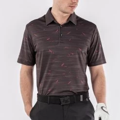 Galvin Green Golf Shirt - Marin Ventil8 - Black AW23 16 Galvin Green Golf Shirt - Marin Ventil8 - Black AW23 -Fashion Golf marin d01000139107 s1