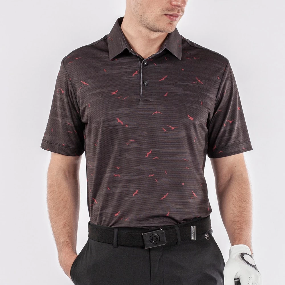 Galvin Green Golf Shirt - Marin Ventil8 - Black AW23 7 Galvin Green Golf Shirt - Marin Ventil8 - Black AW23 - Image 5