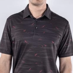 Galvin Green Golf Shirt - Marin Ventil8 - Black AW23 18 Galvin Green Golf Shirt - Marin Ventil8 - Black AW23 -Fashion Golf marin d01000139107 s4