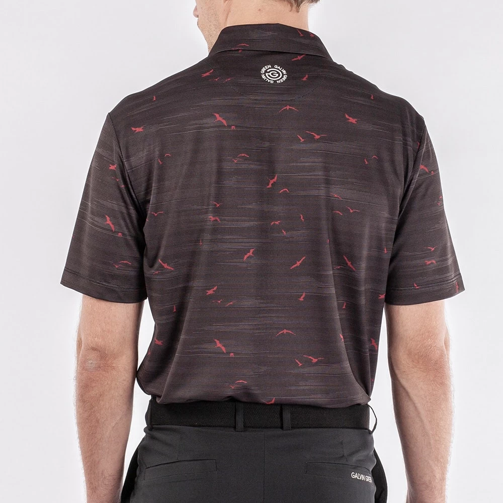 Galvin Green Golf Shirt - Marin Ventil8 - Black AW23 8 Galvin Green Golf Shirt - Marin Ventil8 - Black AW23 - Image 6