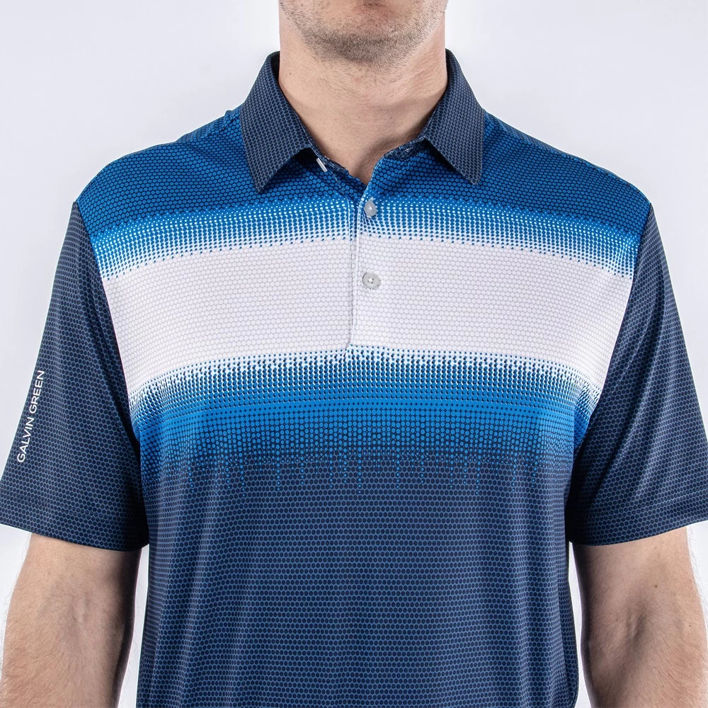 Galvin Green Golf Shirt - Mo Ventil8 - Navy AW23 9 Galvin Green Golf Shirt - Mo Ventil8 - Navy AW23 - Image 7