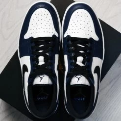 Nike Golf Shoes - Air Jordan 1 Low G - Midnight Navy SP23 -Fashion Golf nike air jordan 1 midnight navy detail 05