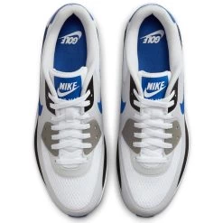 Nike Golf Shoes - Air Max 90 G - White - Game Royal 2023 -Fashion Golf nike air max 90 golf shoes 2023 19