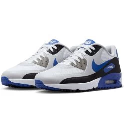 Nike Golf Shoes - Air Max 90 G - White - Game Royal 2023 -Fashion Golf nike air max 90 golf shoes 2023 20