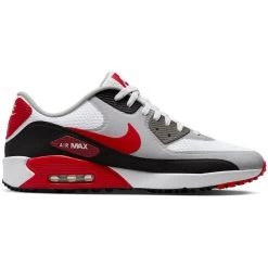 Nike Golf Shoes - Air Max 90 G - White - University Red 2023 -Fashion Golf nike air max 90 golf shoes 2023 9