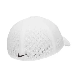 Nike Golf Cap - TW DF ADV Aerobill - White FA23 -Fashion Golf nike golf cap tw df adv aerobill white fa23 fb6454 100 190