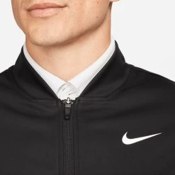 Nike Golf Jacket - Tour Essential Mix FZ - Black FA23 -Fashion Golf nike golf jacket tour essential mix fz black sp23 dv1663 010 11