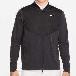 Nike Golf Jacket - Tour Essential Mix FZ - Black FA23 -Fashion Golf nike golf jacket tour essential mix fz black sp23 dv1663 010 9