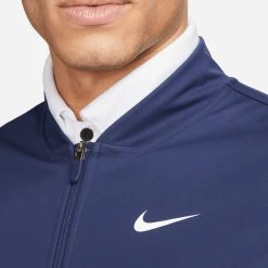 Nike Golf Jacket - Tour Essential Mix FZ - Midnight Navy FA23 -Fashion Golf nike golf jacket tour essential mix fz midnight navy sp23 dv1663 410 5