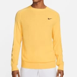 Nike Golf Jumper - TW Knit Crew Neck - Topaz Gold SU23