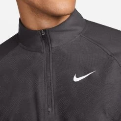 Nike Golf Pullover - NK DF ADV Tour Vapor - Anthracite SP23 -Fashion Golf nike golf pullover nk df adv tour vapor anthracite sp23 dr5281 060 c
