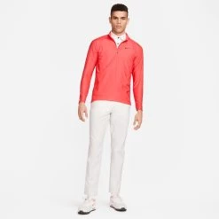 Nike Golf Pullover - NK DF ADV Tour Vapor - Ember Glow FA23 -Fashion Golf nike golf pullover nk df adv tour vapor ember glow fa23 dr5281 850 101
