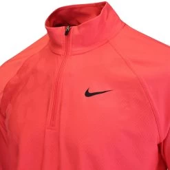 Nike Golf Pullover - NK DF ADV Tour Vapor - Ember Glow FA23 -Fashion Golf nike golf pullover nk df adv tour vapor ember glow fa23 dr5281 850 109