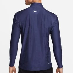 Nike Golf Pullover - NK DF ADV Tour Vapor - Midnight Navy FA23 -Fashion Golf nike golf pullover nk df adv tour vapor midnight navy sp23 dr5281 410 29